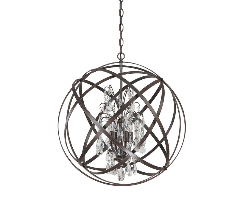 Axis 4-Light Chandelier - Lamps Expo