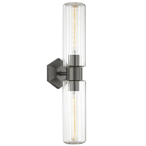 Roebling 2-Light Bath Vanity Light in Old Bronze