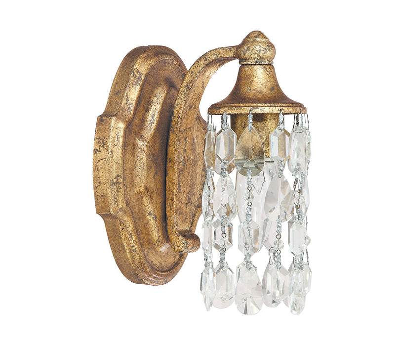 Blakely 1 Light Sconce in Antique Gold