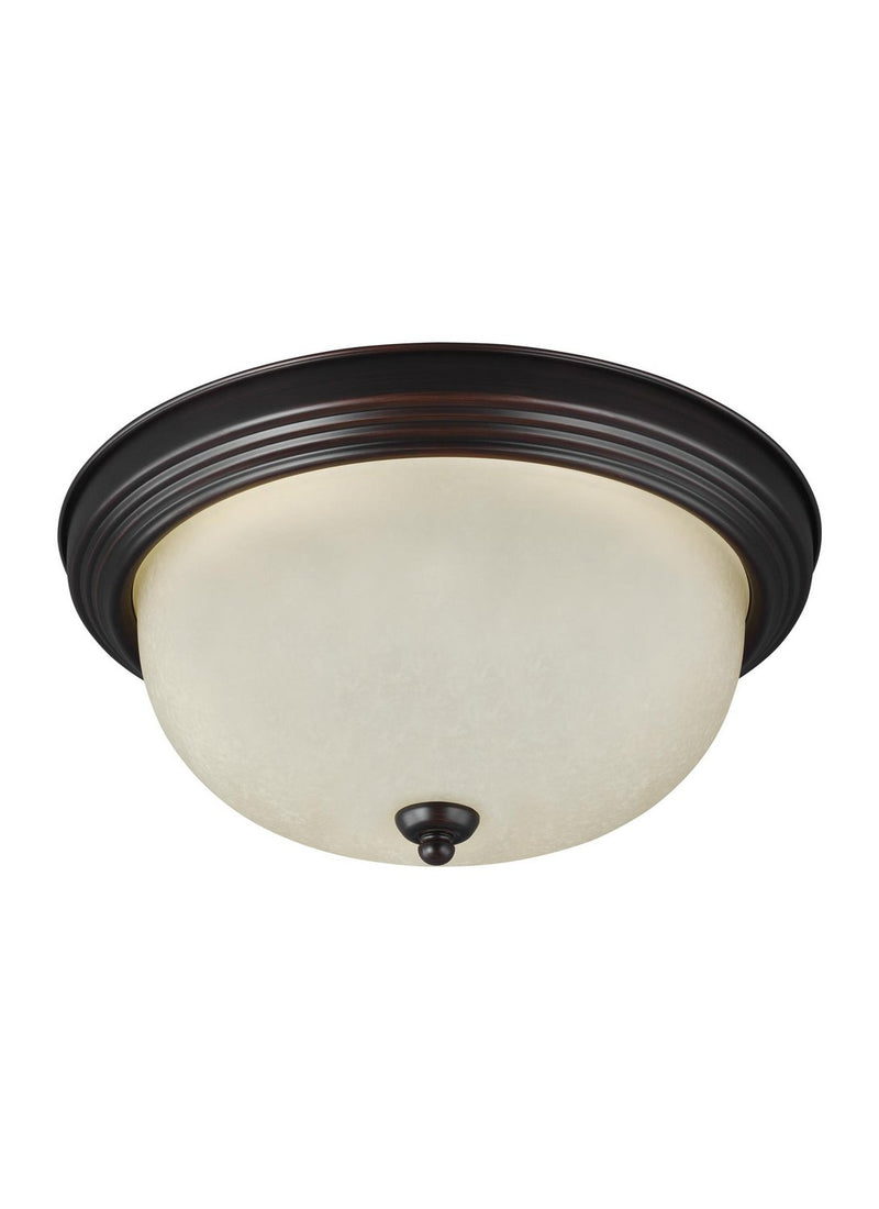 Geary Flush Mount in Bronze