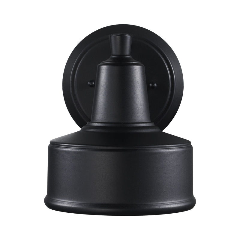 Channing 6.4" Wide Outdoor Wall Light in Black