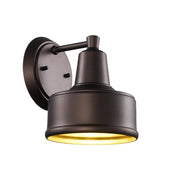 Channing 6.4" Wide Outdoor Wall Light in Bronze