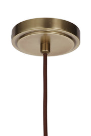 Hagen 1 Light 7.87" Pendant in Vintage Brass