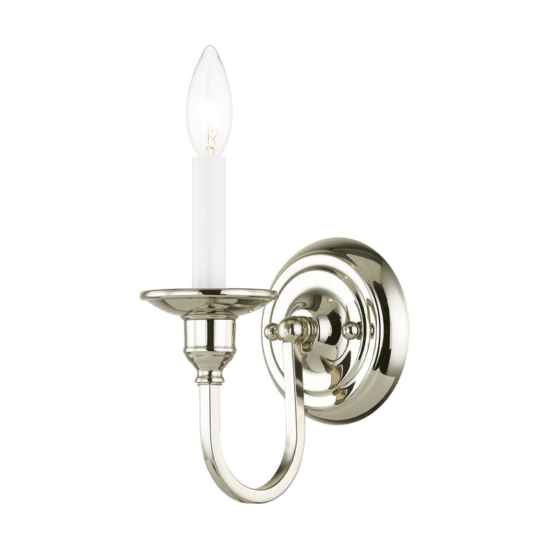 Cranford Wall Sconce in Polished Nickel