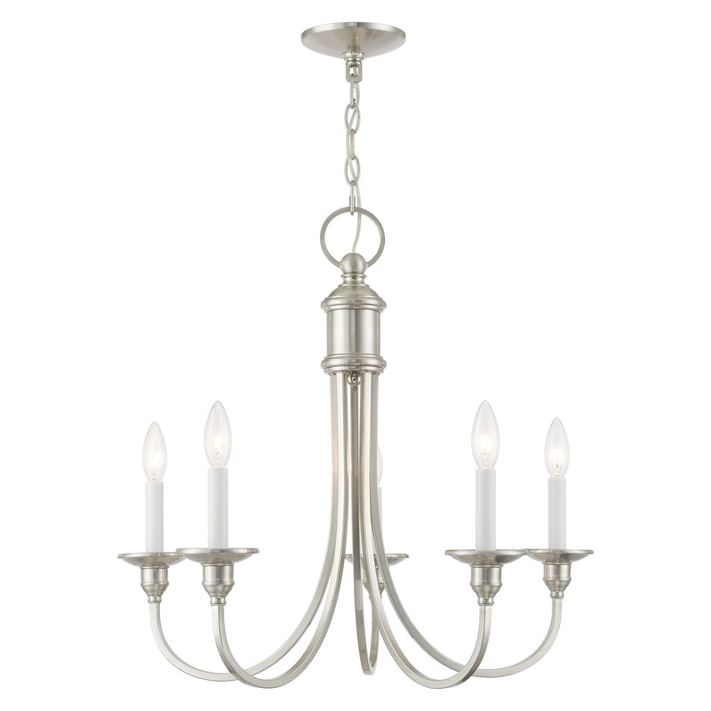 Cranford 5-Light Chandelier in Brushed Nickel