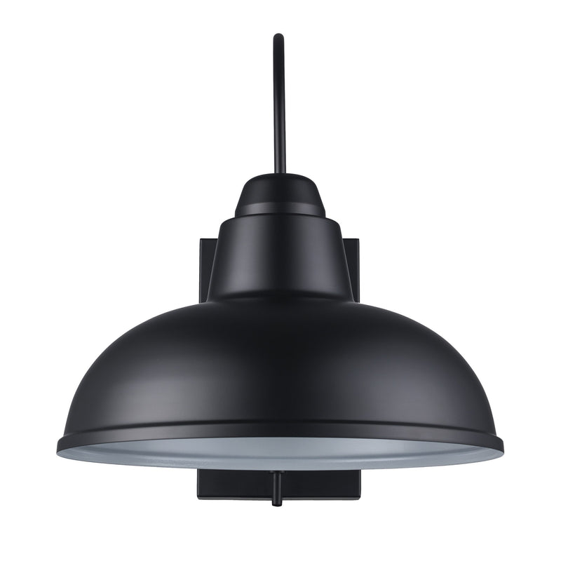Gaviota 1-Light 15.75" Outdoor Wall Light in Black