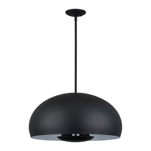 Domma 4-Light Pendant in Black