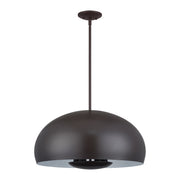 Domma 4-Light Pendant in English Bronze