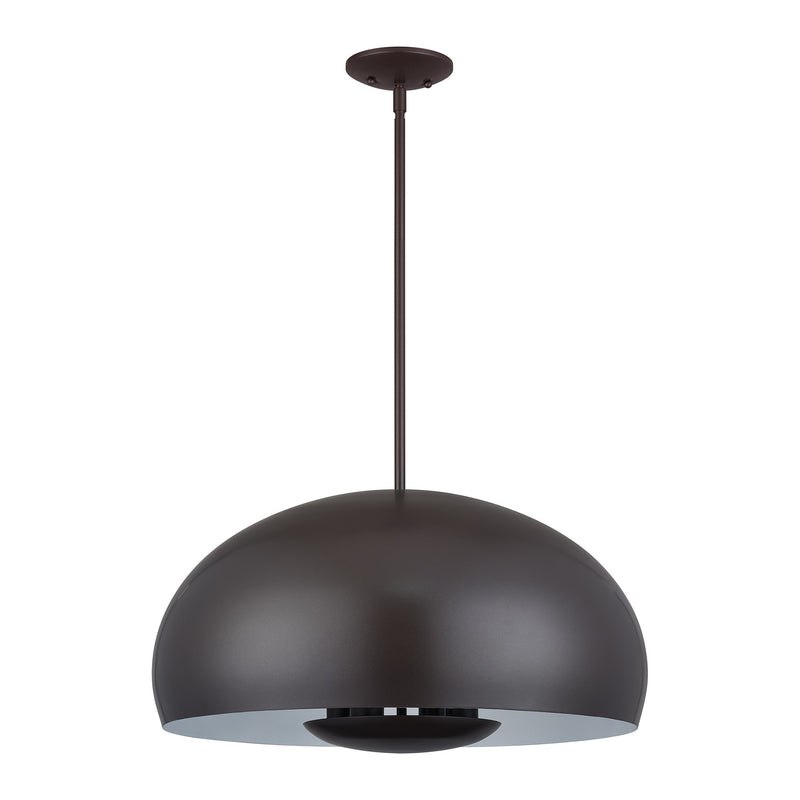 Domma 4-Light Pendant in English Bronze