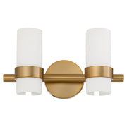 Sojourn 2 Light Vanity in Brushed Brass