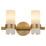 Sojourn 2 Light Vanity in Brushed Brass