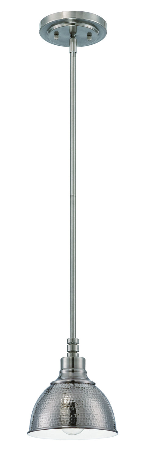 Timarron 1-Light Mini Pendant in Antique Nickel - Lamps Expo