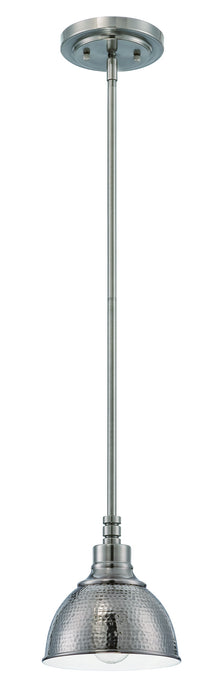 Timarron 1-Light Mini Pendant in Antique Nickel - Lamps Expo