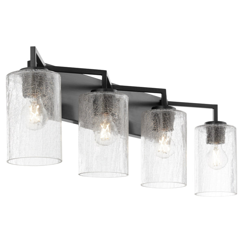Merrick 4 Light Vanity in Matte Black