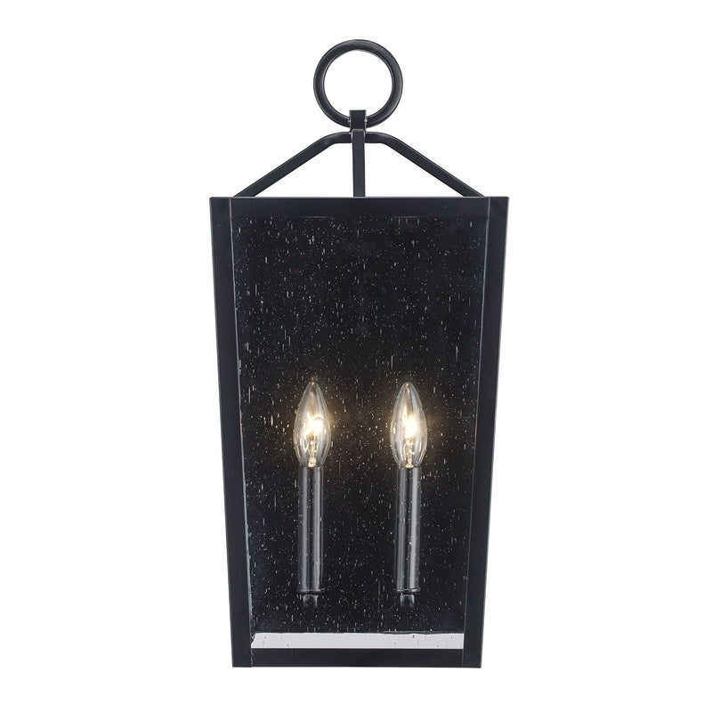 Felicity 2-Light 20" Outdoor Pocket Lantern in Black