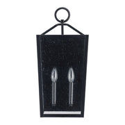 Felicity 2-Light 20" Outdoor Pocket Lantern in Black