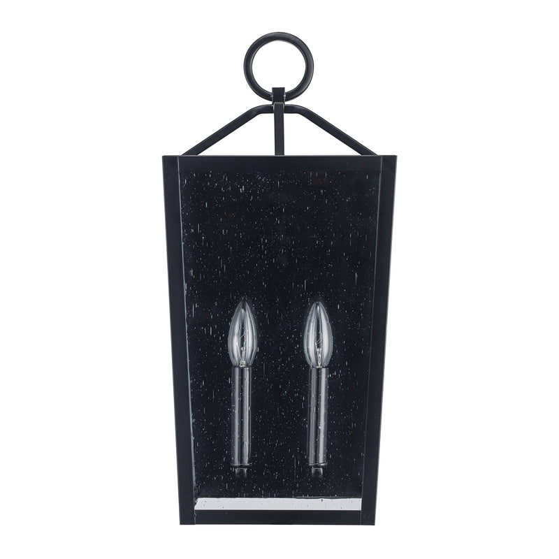 Felicity 2-Light 20" Outdoor Pocket Lantern in Black