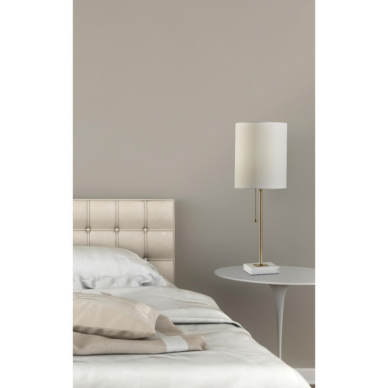 Fiona Table Lamp in Antique Brass