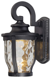 Merrimack Small Outdoor Wall Lantern in Black