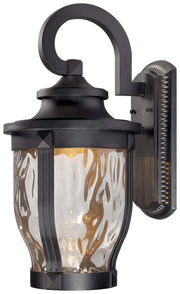 Merrimack Large Outdoor Wall Lantern in Black