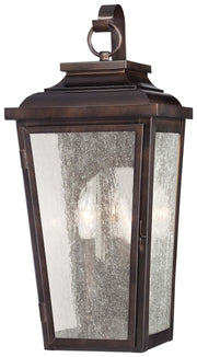 Irvington Manor 2-Light Pocket Outdoor Wall Lantern in Chelesa Bronze