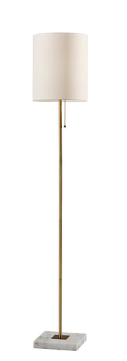 Fiona Floor Lamp in Antique Brass