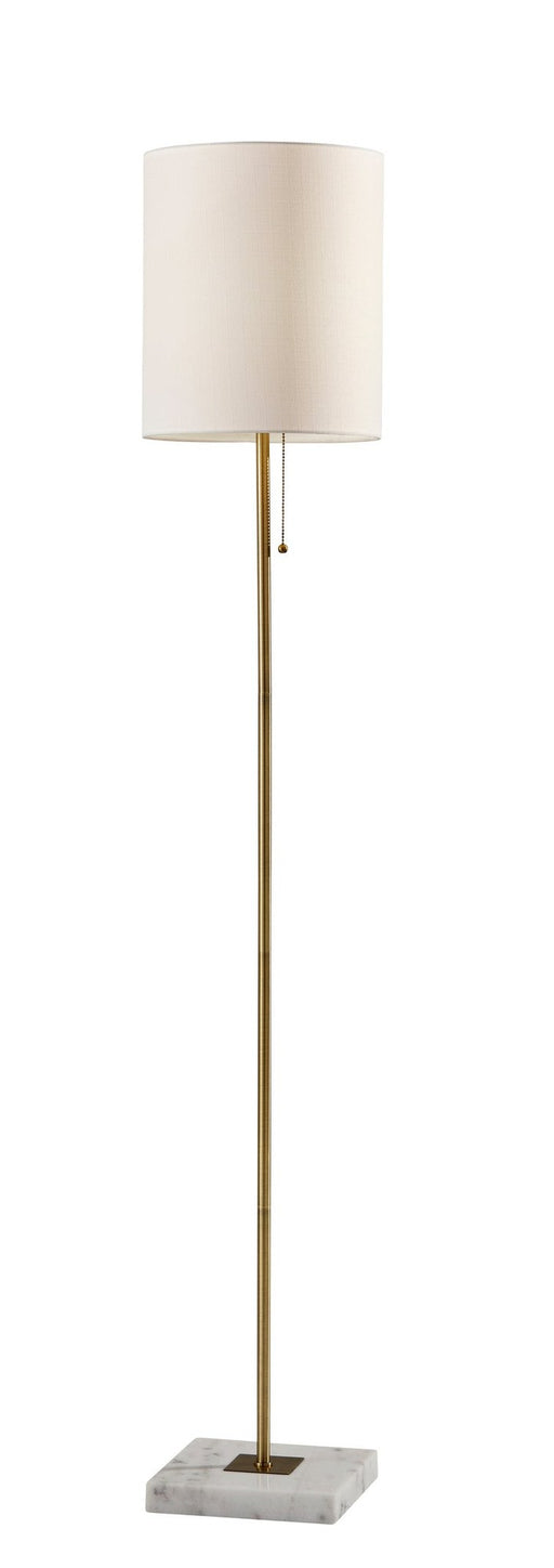 Fiona Floor Lamp in Antique Brass
