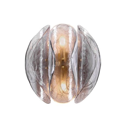 Anatase 2-Light Wall Sconce in Vintage Gold Leaf