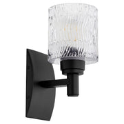 Stadium 1 Light Wall Mount in Textured Black