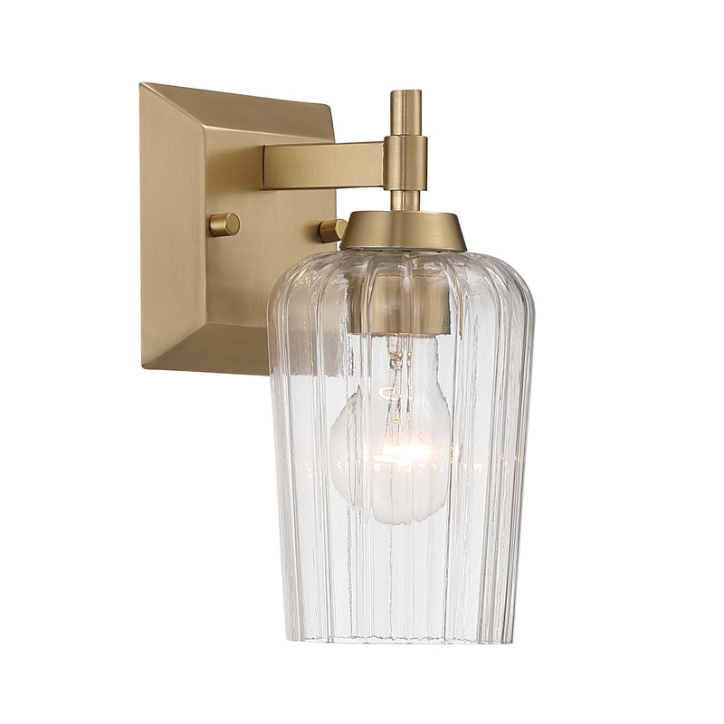 Brilia Bath Sconce in Brushed Champagne Brass