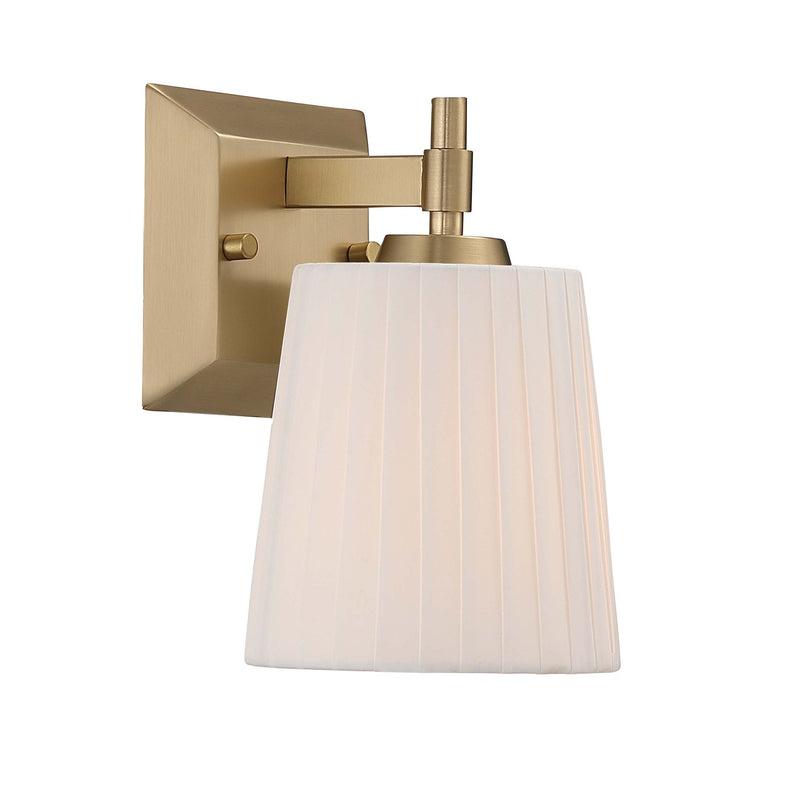 Brilia Bath Sconce in Brushed Champagne Brass