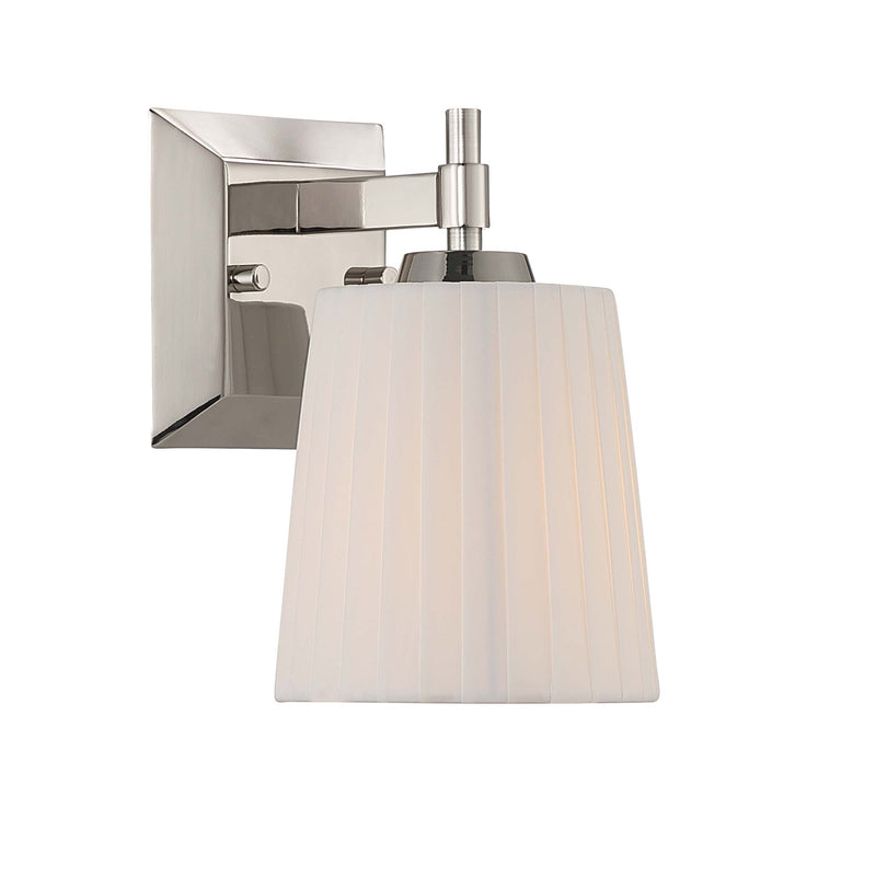 Brilia Bath Sconce in Polished Nickel