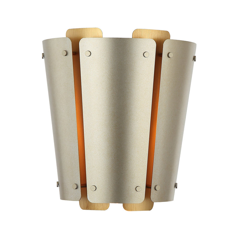 Peep Show 11.5" Wall Sconce in Sunwashed Silver/Brushed Sienna