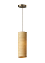 Mendoza Mini Pendant in Antique Brass