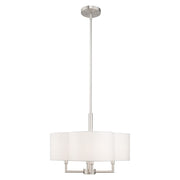 Chelsea 4-Light Chandelier in Brushed Nickel