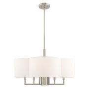 Chelsea 24" Chandelier in Brushed Nickel