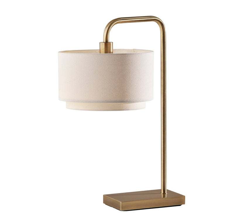 Brinkley Table Lamp in Antique Brass