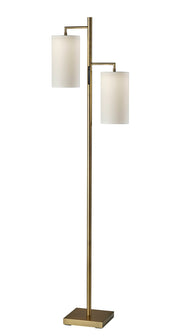 Matilda LED Tree Floor Lamp in Antique Brass