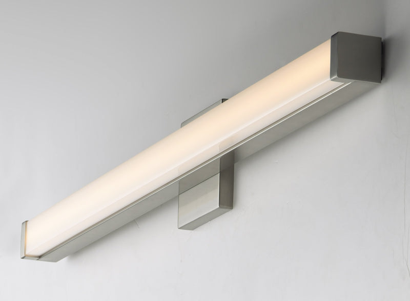 Spec 30" LED Bath Vanity in Satin Nickel