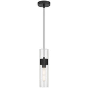 Nash LED Mini Pendant in Matte Black