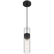 Nash LED Mini Pendant in Matte Black
