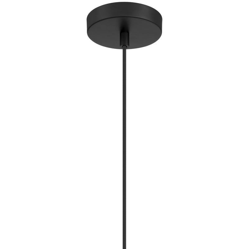 Nash LED Mini Pendant in Matte Black