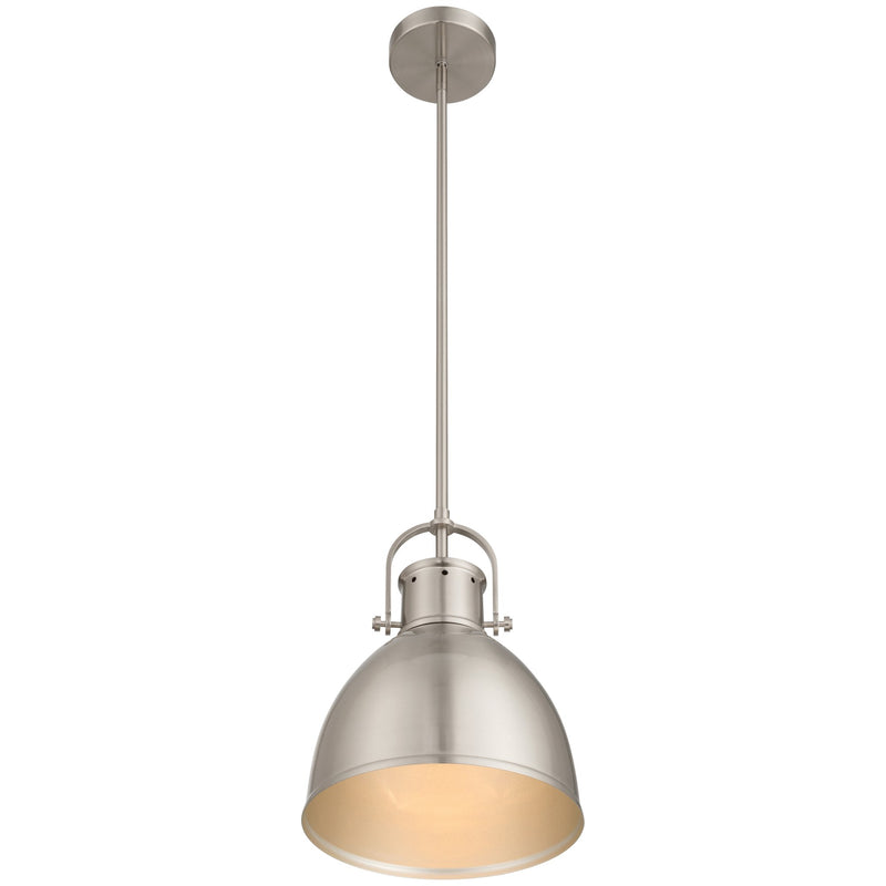London Mini Pendant in Brushed Steel