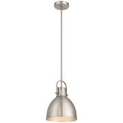 London Mini Pendant in Brushed Steel
