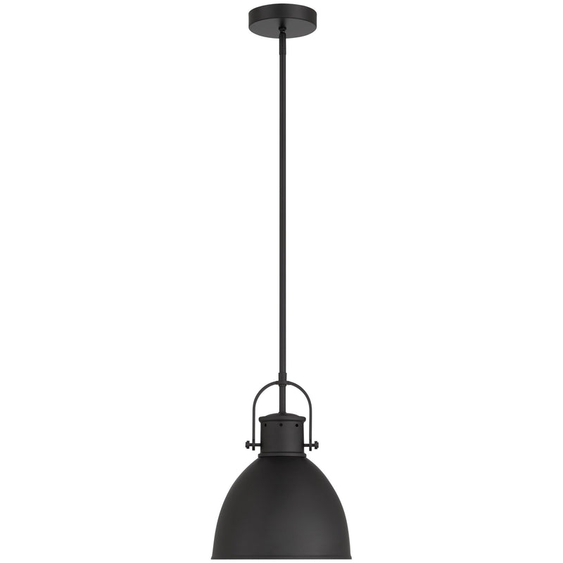 London Mini Pendant in Matte Black