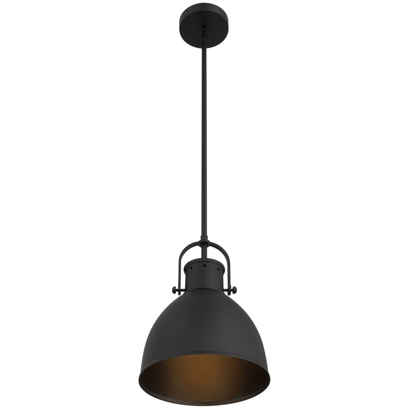 London Mini Pendant in Matte Black