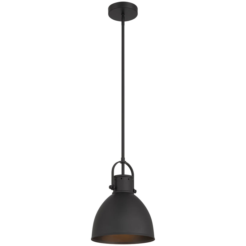 London Mini Pendant in Matte Black