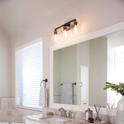 Dakota 3 Light Vanity in Textured Black