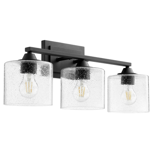 Dakota 3 Light Vanity in Textured Black