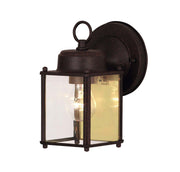 Exterior Collections 4.75" Outdoor Wall Lantern in Rust